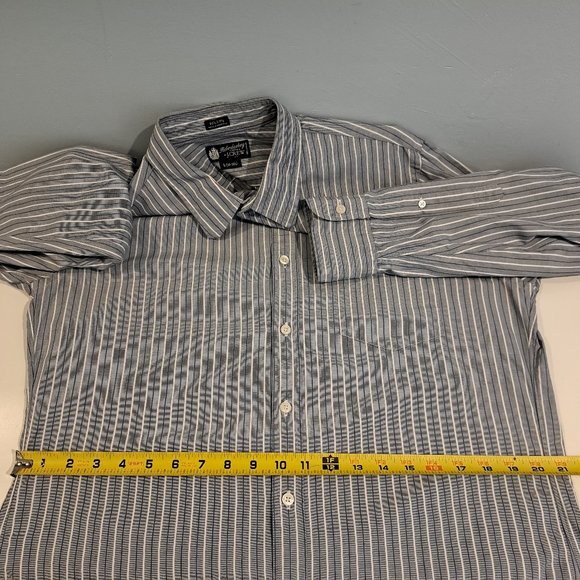 J. Crew Haberdashery 80's 2-Ply men's large long sleeve button down shirt - Picture 11 of 14